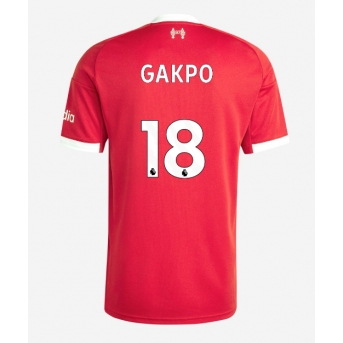 Billige Fotballdrakt Liverpool Cody Gakpo #18 Replika Hjemmedrakt 2025-26 Kortermet